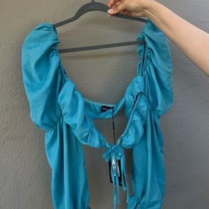 Prettty little think blue blouse